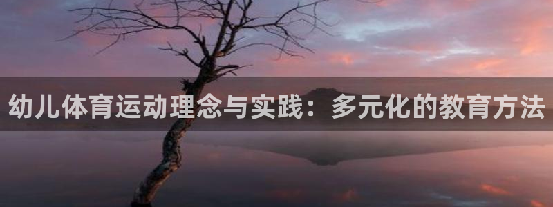 01体育软件：幼儿体育运动理念与实践：多元化的教育方法